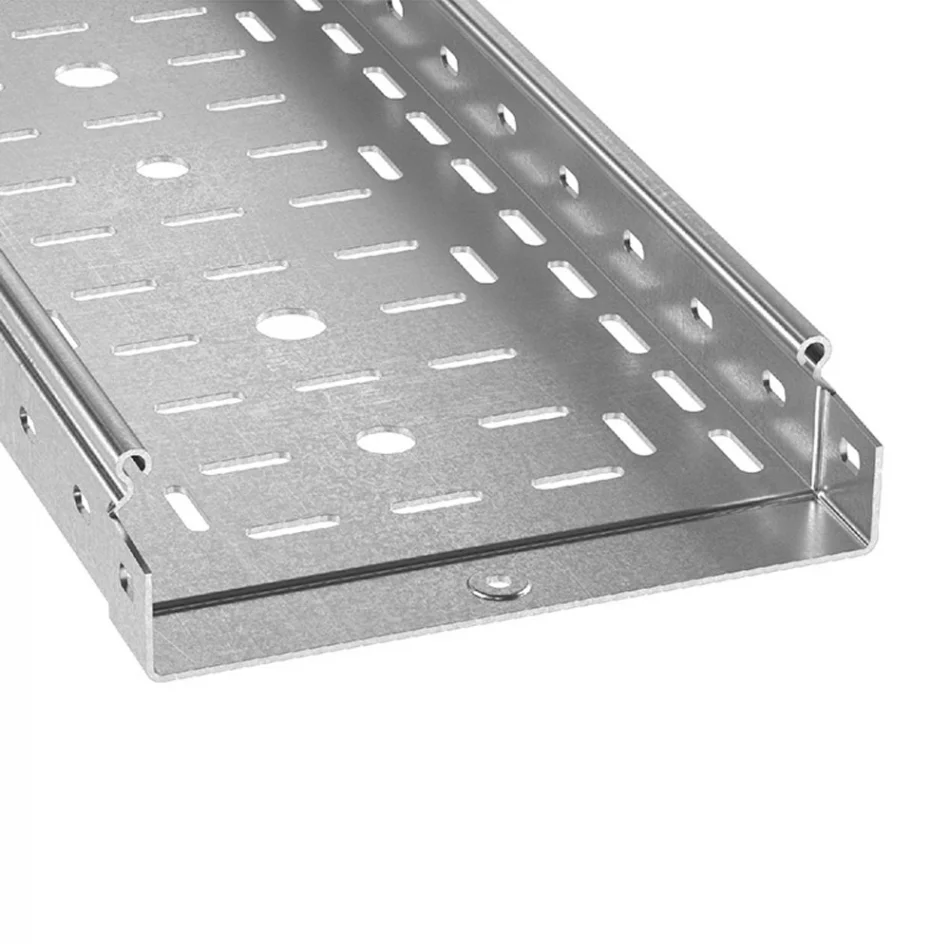 Лоток перфорированный Профи INOX (AISI 316) 150х80х3000 (1,5 мм) PR16.13579 фото