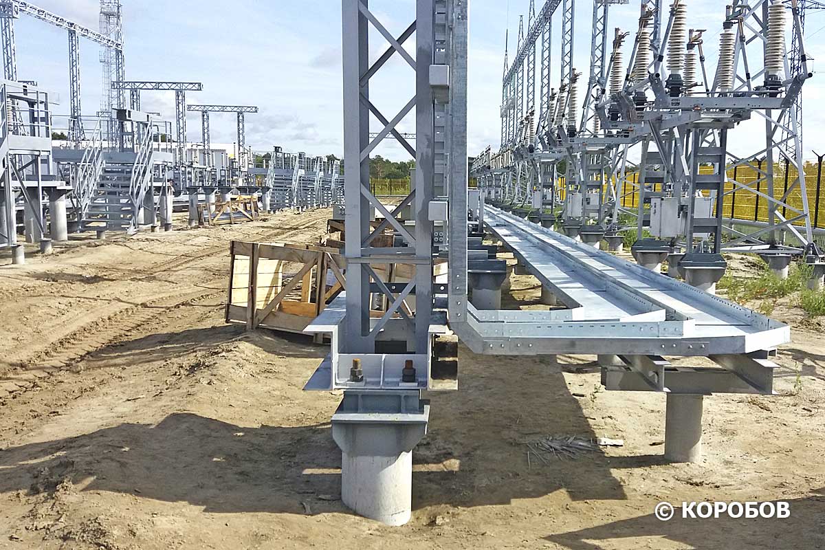 Строительство ОРУ с применением ПЕРФОКОР