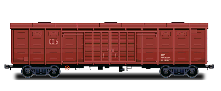 Доставка кабеленесущих систем крытым жд вагоном