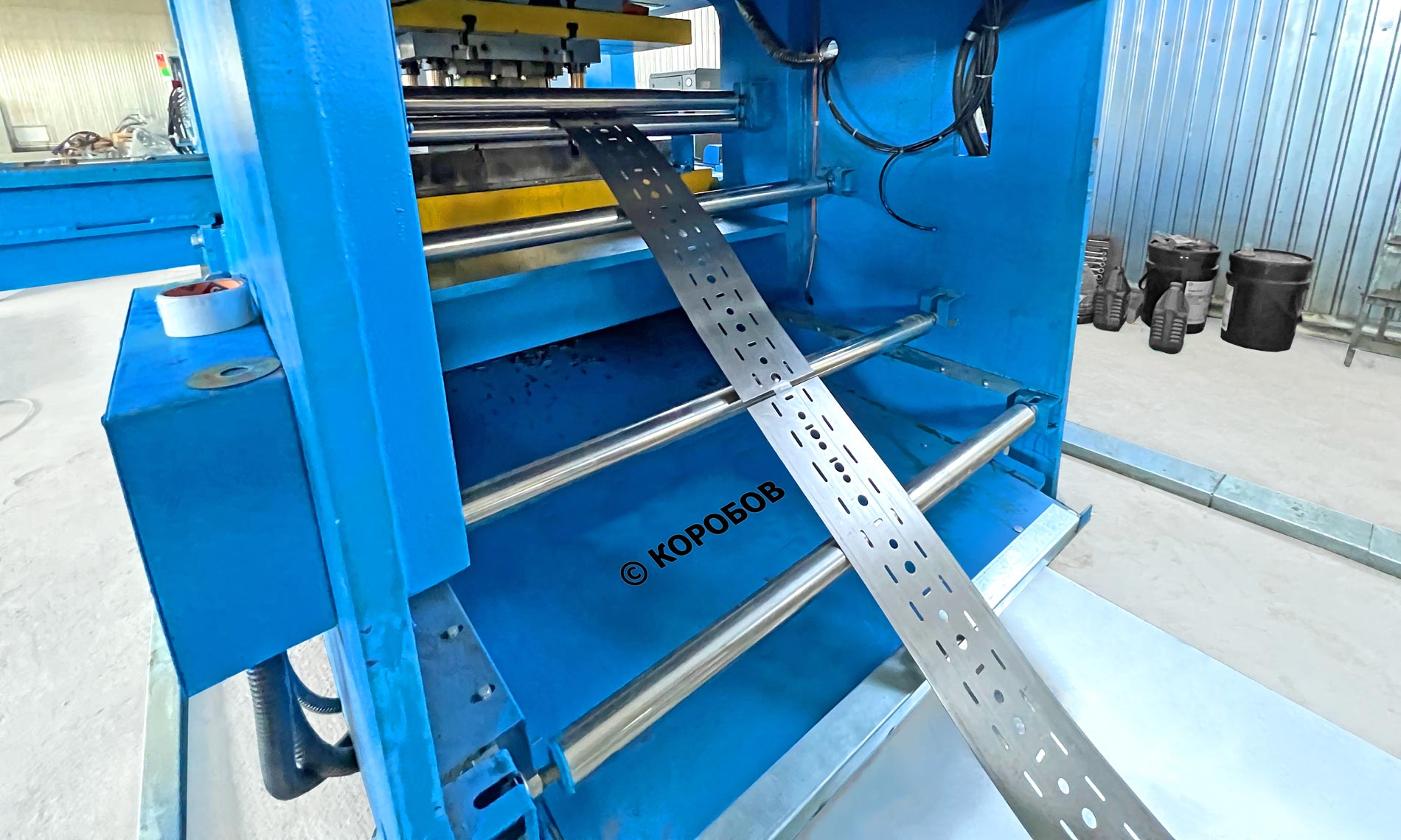 Производство кабельных лотков